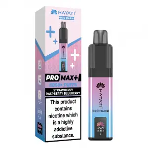 Strawberry Raspberry Blueberry Hayati Pro Max Plus 6K Disposable Vape 20mg